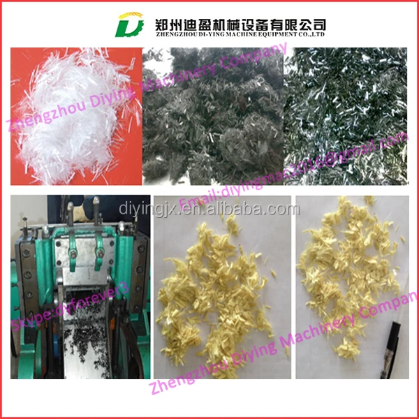 Waste Cloth Textile Plastic Glass Roving Kevlars Pulp Pmia Carbon Fibre Cutting Chopping Machine