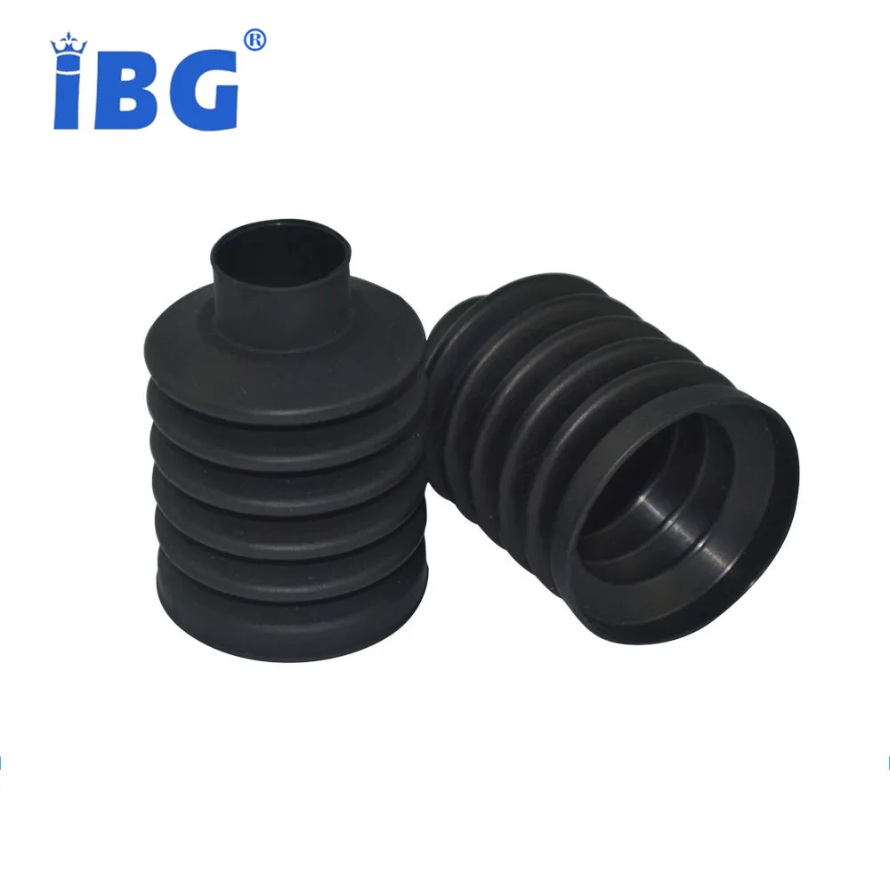 Custom made bellow type dust cover rubber bushing rubber sleeve