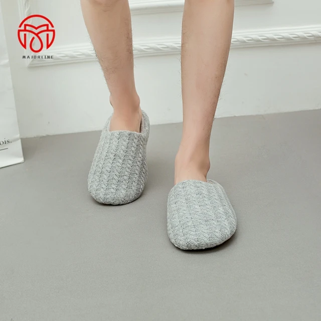 winter products custom house indoor cashmere woman slippers