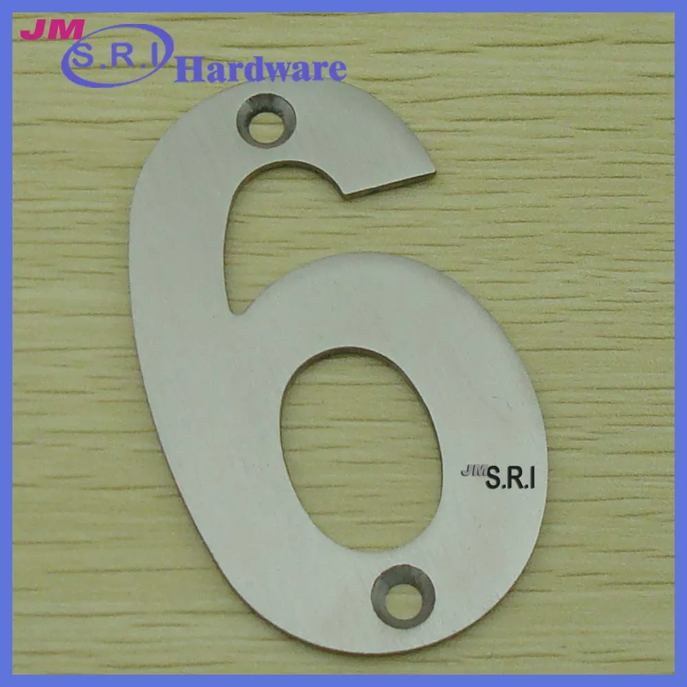 304 stainless steel house number plates for sale