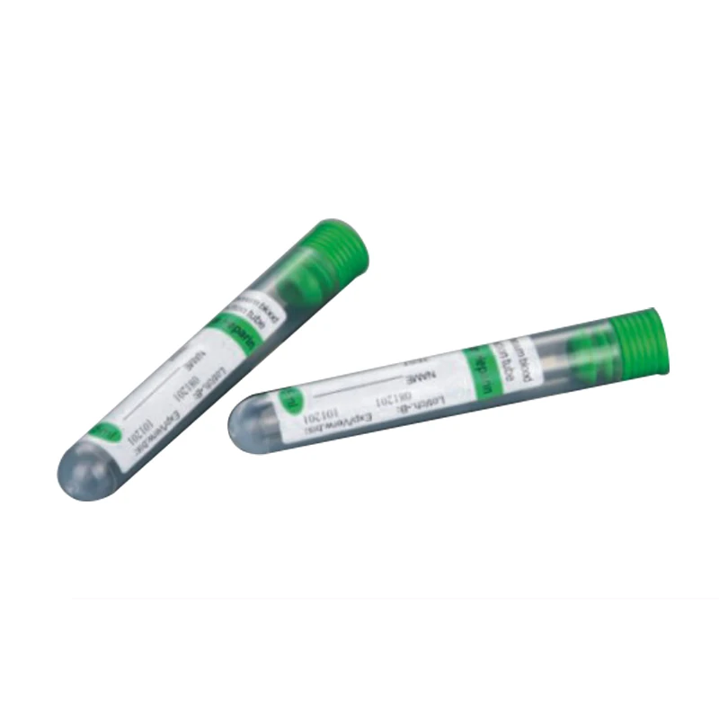 Non-vacuum Heparin Tube with Stopper