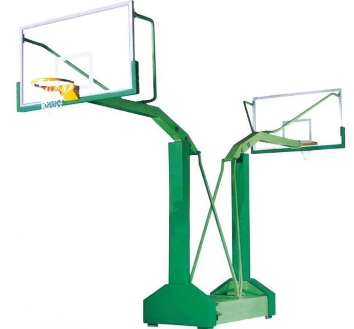 Outdoor movable adjustable competition steel basketball hoop stand for adult