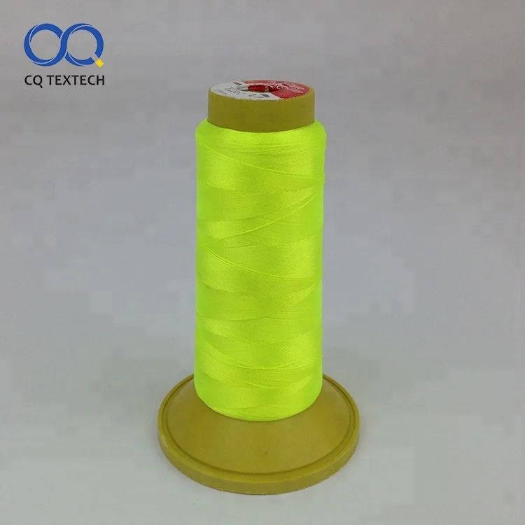 Eco-Friendly 120d/2 polyester reflective embroidery thread for sewing