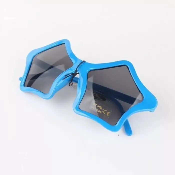 Newest Plastic Frame Style Five-Pointed Star Shape Cheap Promotional Child Trendy Sunglasses 2021