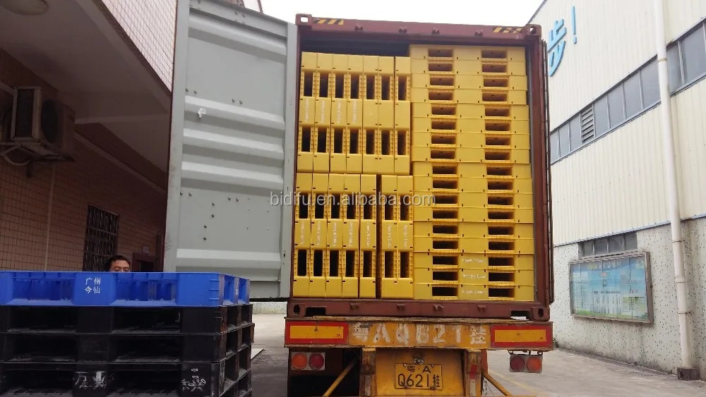 dynamic 1.5 ton Heavy duty double faced plastic warehouse pallet