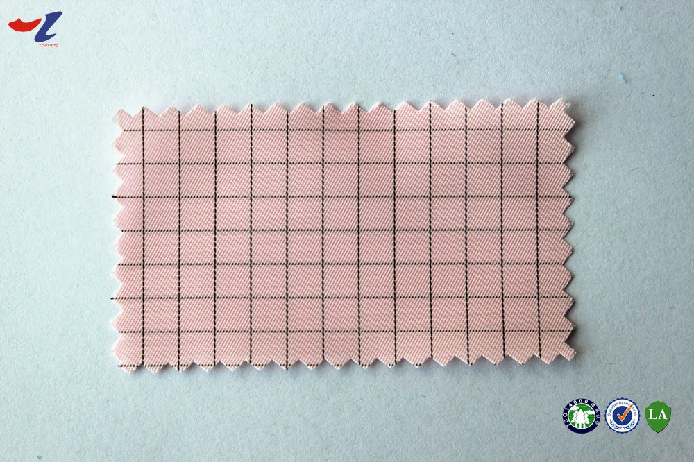 Dustproof fabric Cleanroom fabric 5mm Grid Antistatic Fabric