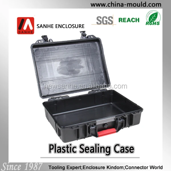 Plastic IP67 Waterproof hard Tool Case Equipment Carrying storage Protective Box With Custom Foam high-impact equipment case