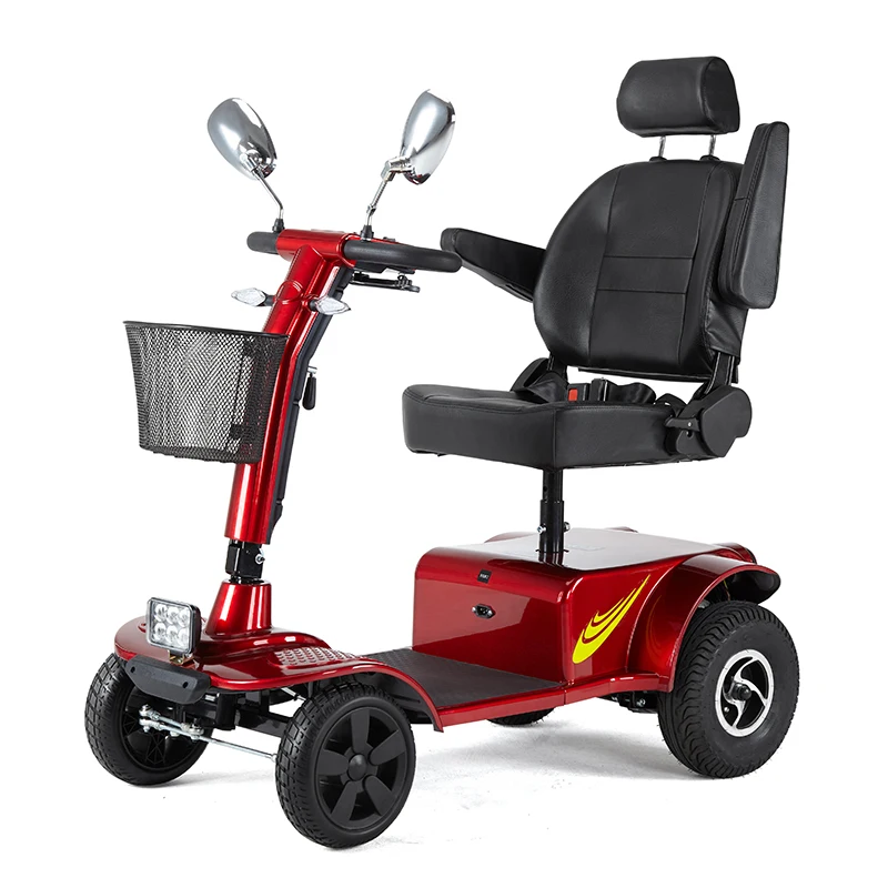
Hot Sale outdoor four 4 wheel Folding Shared Electric Mobility Scooter for disabled 