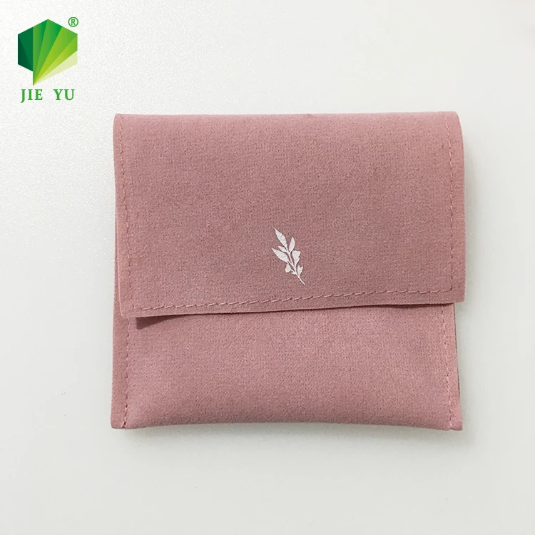  Серебряная сумочка из микрофибры и замши с логотипом