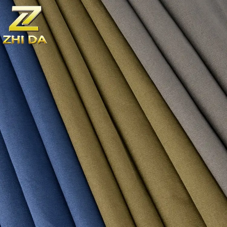 Fabric price per yard 8 oz 100 cotton pu coated  fabric