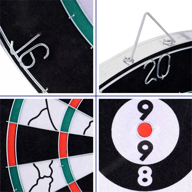 18 дюймов унисекс взрослый официальный размер Dartboard со стальным наконечником дротики