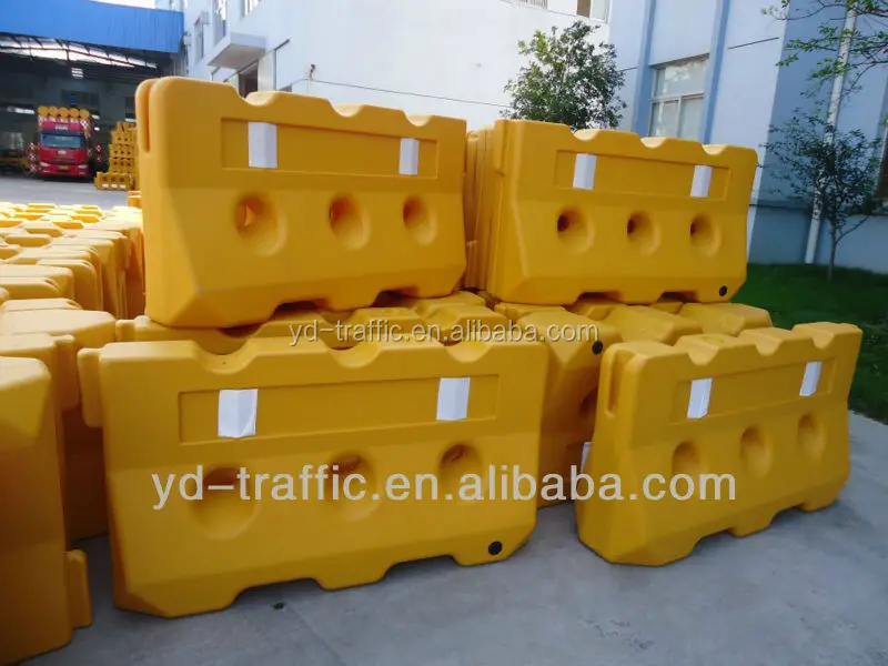 1460*780*180*360mm Factory Price Plastic Water Barrel High Quality Filled Barrier Road Safety