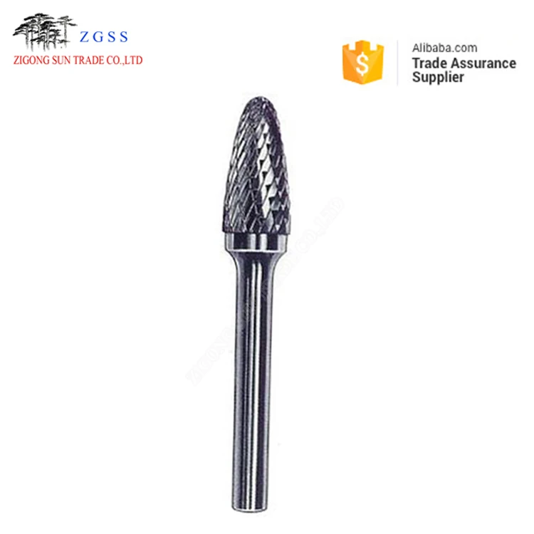 Zigong manufacture tungsten carbide rotary burrs in grade of YG7/YG8/YK15
