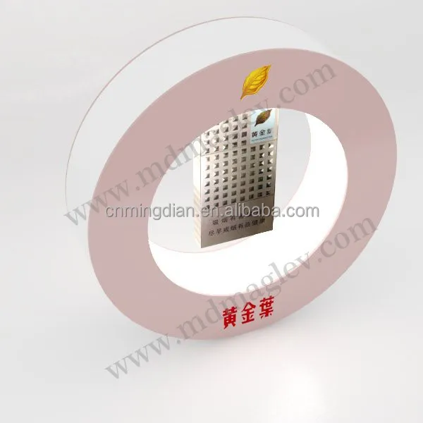 
magnet levitation Tobacco Floating display, custom acrylic magnet rotating tobacco display stand 