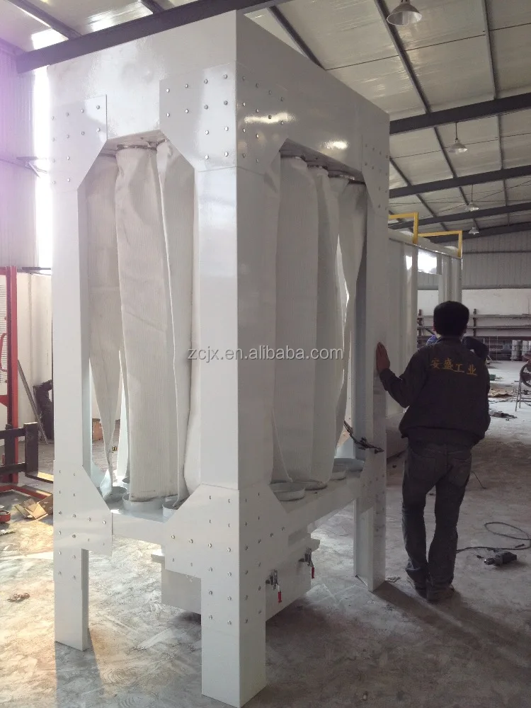 Automatic powder coating line powder spraying equipments for steel parts