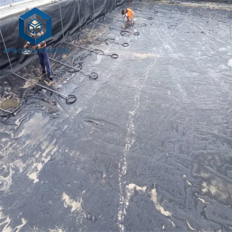 UV resistant 0.75mm HDPE Geomembrane Fish Pond Liner