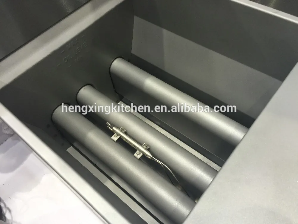 
desktop single tank gas fryer/groundnut/hamburger/peanut/french fries/churro/potato chips gas continuous frying machine 