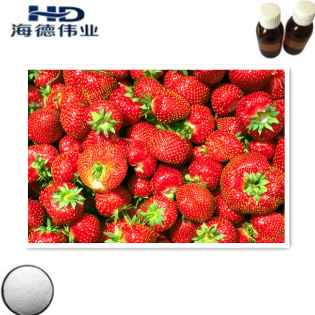 Natural fruit flavors Strawberry essence, liquid and powder