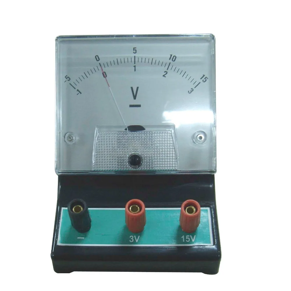 Education School Analog DC Ammeter Voltmeter Galvanometer Price J0407 J0408 J0409