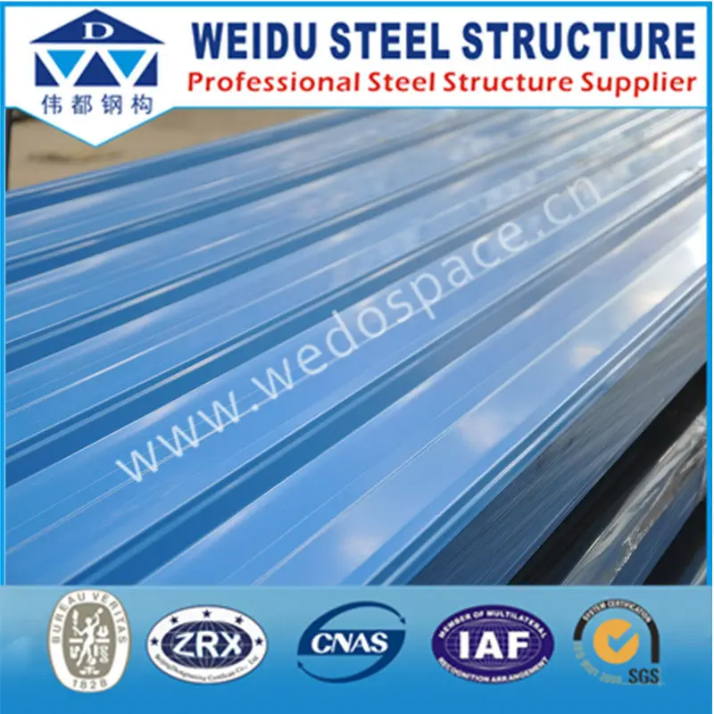 2017 Горячей продажи дешевые прозрачные гофрированные кровельные листы алюминиевые