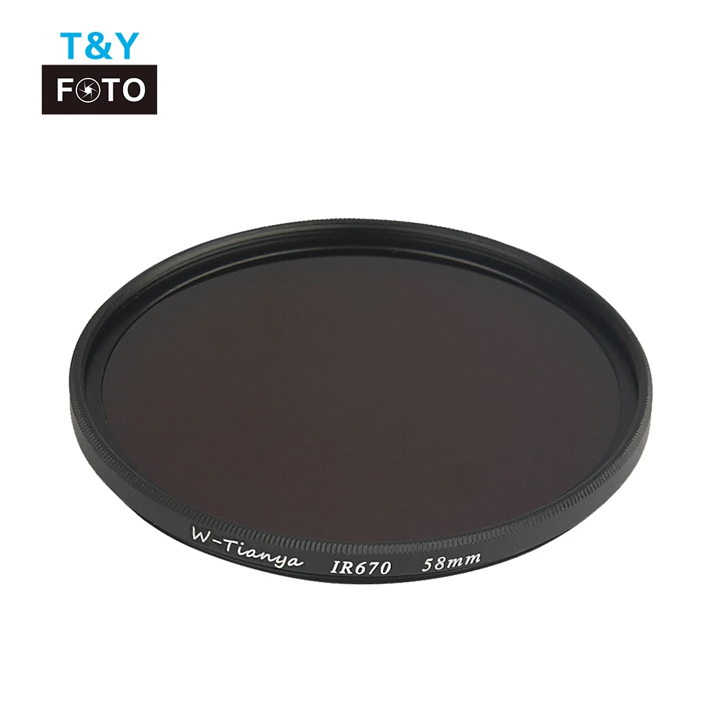 
Wtianya camera lens used Optical Glass IR Infrared Pass Filter 680/720/760/850/950nm IR cut filter 