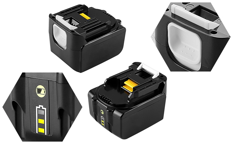 4ah Replacement Makita 14.4V 4.0Ah Li-ion Power Tools Battery Pack BL1415 BL1430 BL1450 for Makita Drill Battery Parts