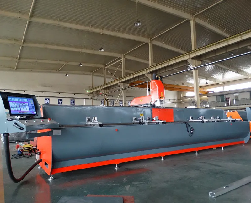 Прямая поставка с фабрики, 3 оси алюминиевый ЧПУ обрабатывающие центры машина для дверей и окон машина для изготовления алюминиевый профиль обрабатывающий центр с ЧПУ