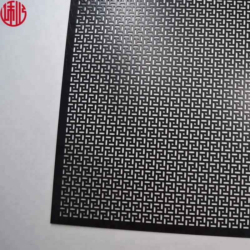 Iron plate perforated metal sheet filter shelving