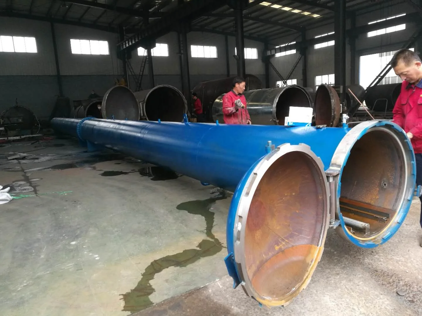 Rubber Roller Curing Vulcanization Autoclave Tank