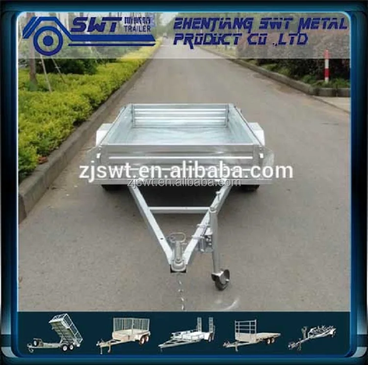 8X5 9X5 10X5 10X6 galvanized trailer