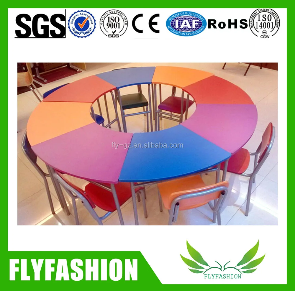 school furniture kindergarten study table children table and chair kids student table desk