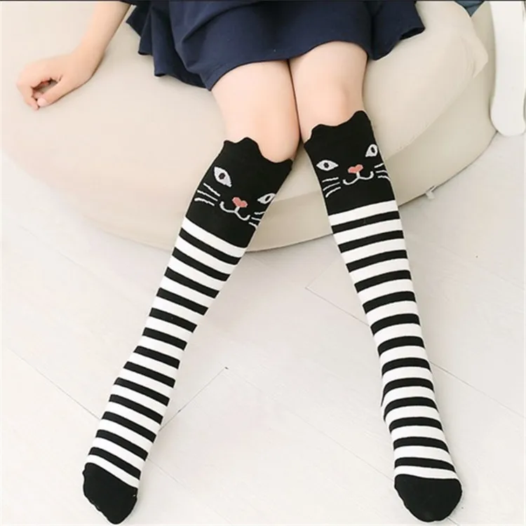 Cute Cartoon Animal Kids Socks Stockings for Little Girls
