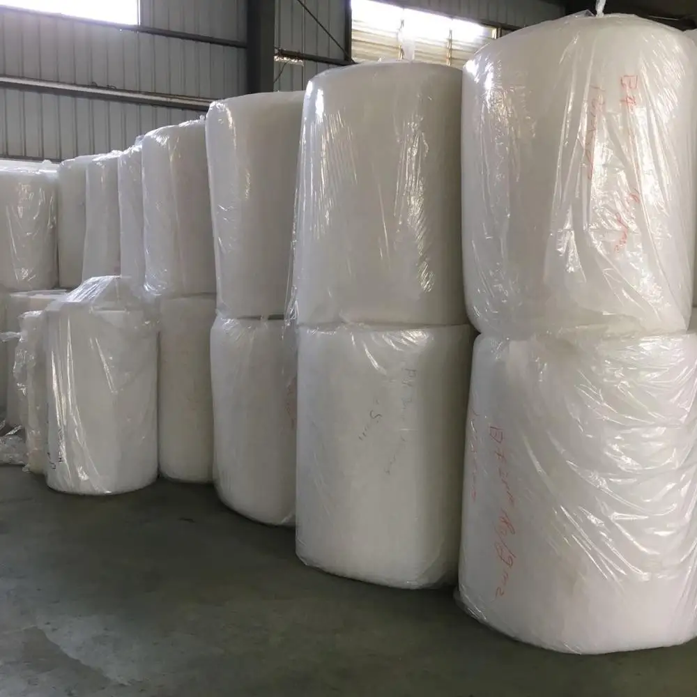 White filter non woven  polyester fibre padding wadding