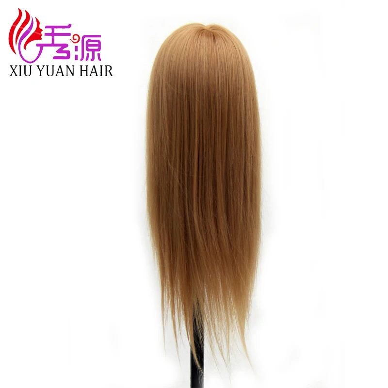 Wholesale Training Head , Human Hair And Animal Mixed Training Doll Head, Human Hair And Synthetic Hair Mixed Head Wig