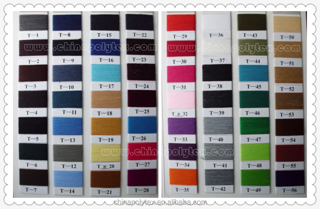  Закрученная полиэфирная пряжа 18-30S для вязания