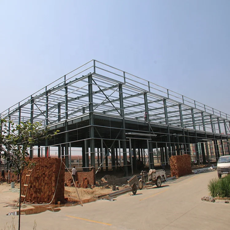 Многоэтажная и двухэтажная стальная конструкция склад предварительно обработанной стали