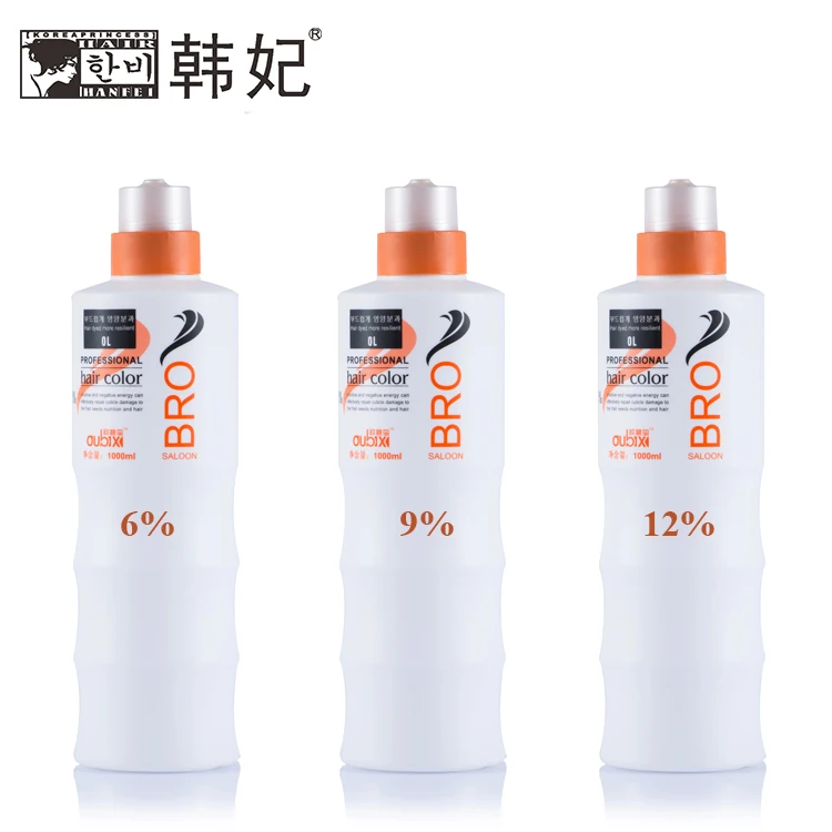 China Hair Developer Cream Factory Private Label Professional Mild Formula Hair Peroxide
