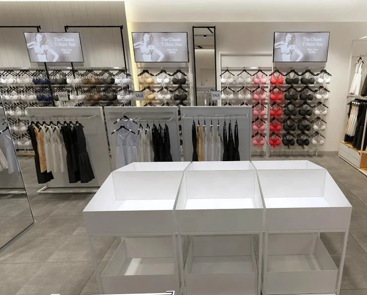 LUX Customized 3D Design Lingerie Store Display Furniture,Underwear Decoration For Fancy Shop For Exclusive Shop