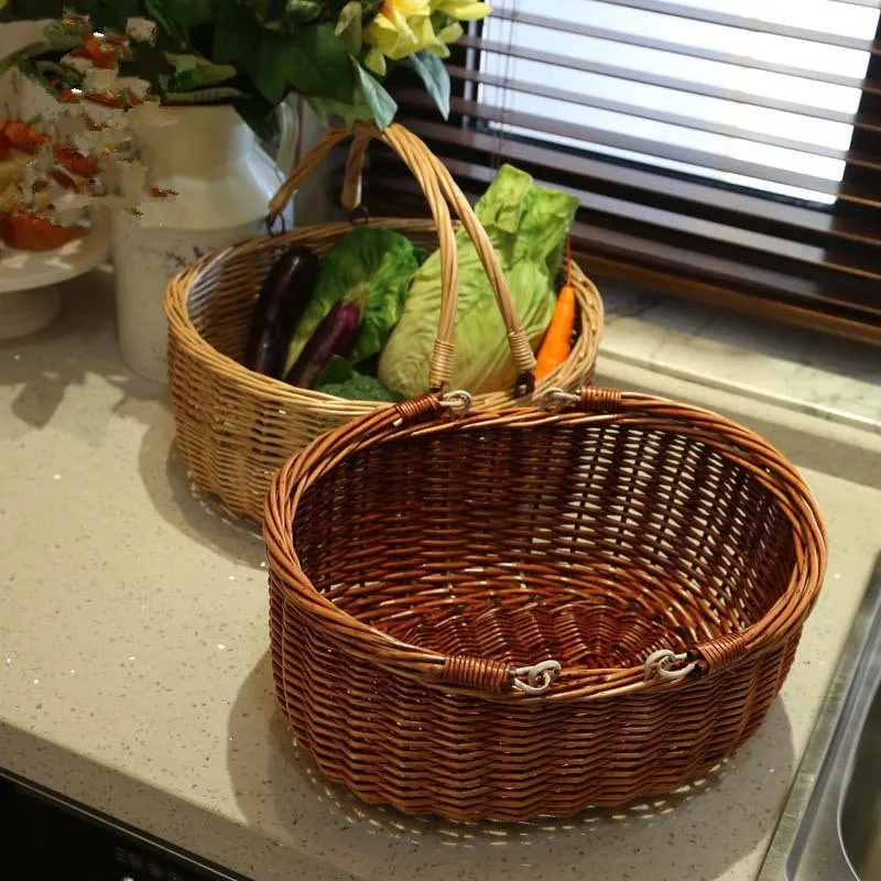 New Product Handicraft products of storage wicker basket