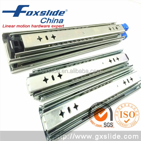 Foxslide 700 мм шариковый подшипник стальной тяжелый 4wd демпфированный Телескопический полноразмерный шкаф кухонный ящик скользящая направляющая