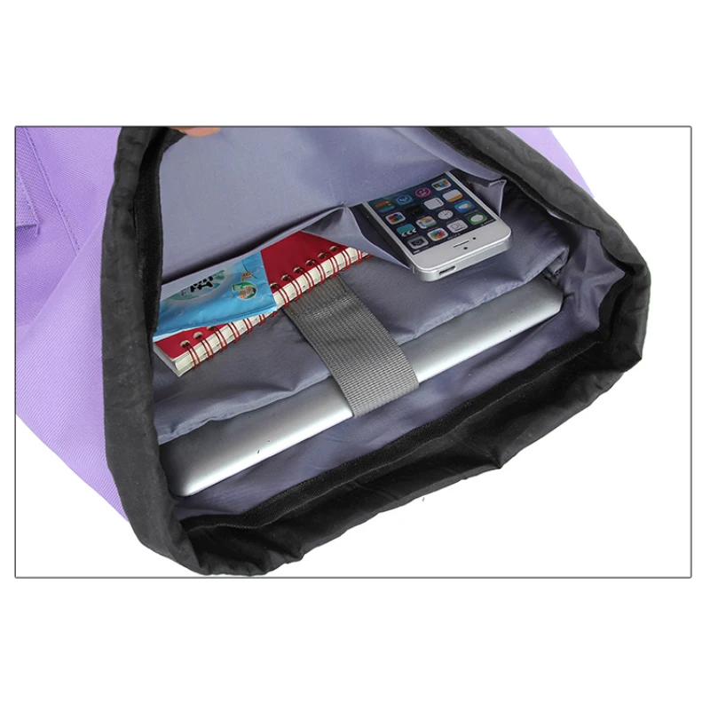 Factory Supply Custom Made Women Shopping Backpacks Female School Shoulder Bags Teenage Girls Backpacks