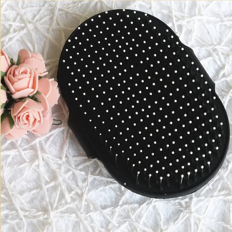 Wholesale Professional Low Price Dog Cat Pet Animals Soft Rubber Massage Pin Brush Comb With Protection Ball