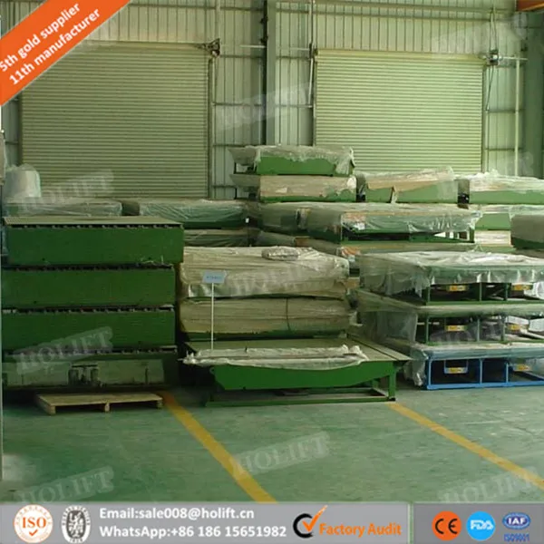 Holift brand Warehouse used car ramp stationary dock leveler dock ramps for sale low price