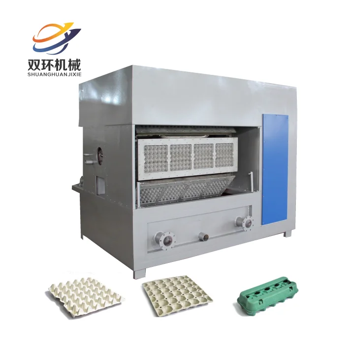 Egg tray and egg box mini making machine for small business with competitive price