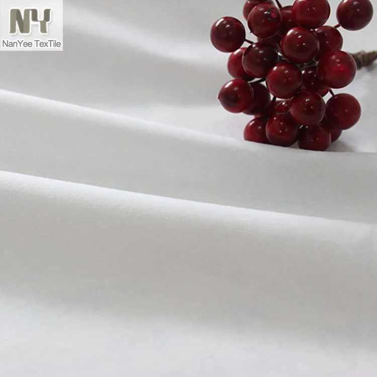  Текстиль Nanyee 70 г/кв. М светло-яркий белый цвет 100% хлопчатобумажная ткань для