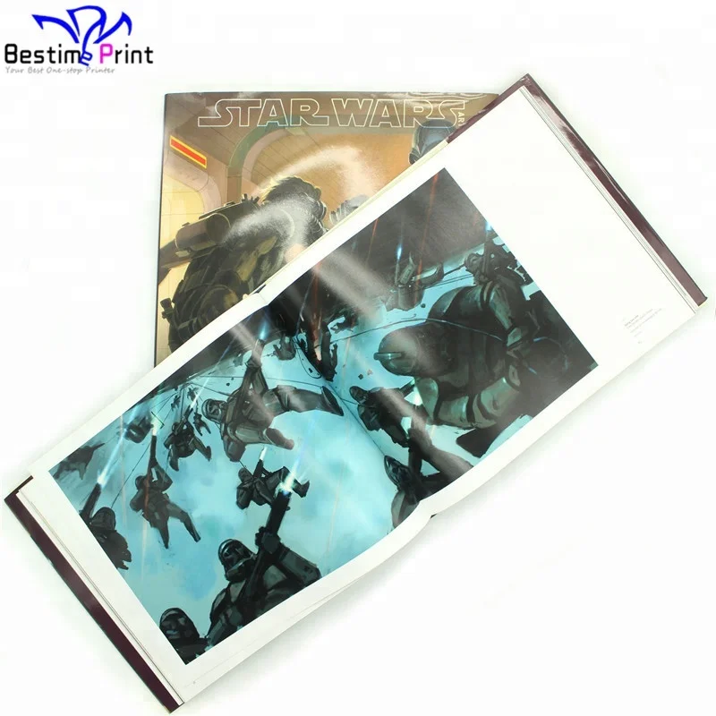 Beautiful Full Color Printing Hard Cover Artbook