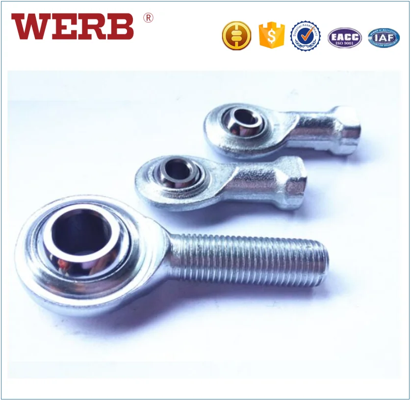 WERB Gcr15 steel M20*1.5 NOS20 spherical ball joint rod ends bearing