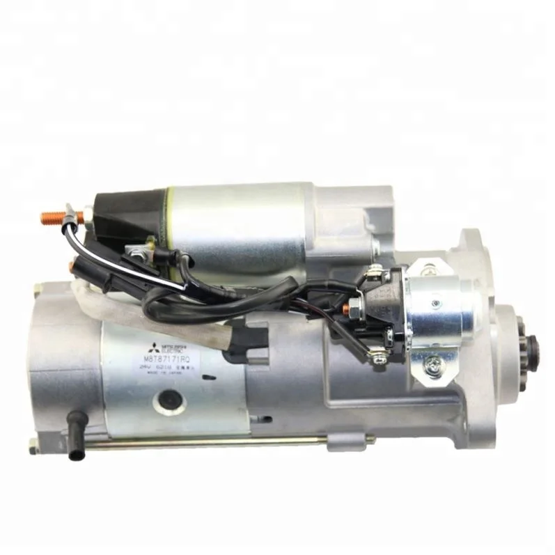 SY215 SK200-6 B220502000004 excavator engine parts starter motor excavator starting motor for