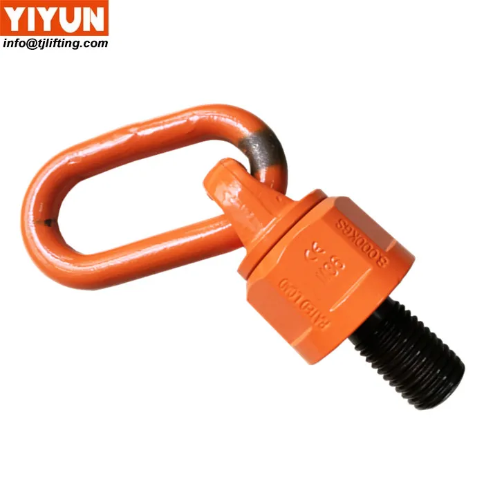 SAFETY load lifting HOIST RING (SWIVEL EYEBOLT) YD083 M8*1.25 THREAD LENGTH 12MM WLL 0.3t