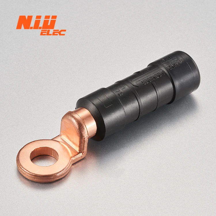 DTL-4 Preinsulated Crimping Cable Lug for CU or AL Terminal, Bimetallic Lug